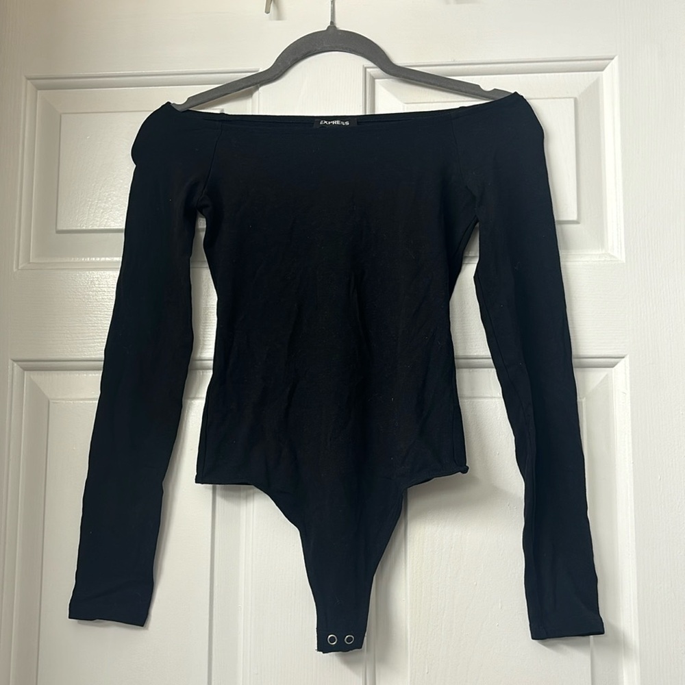 Express off the shoulder bodysuit